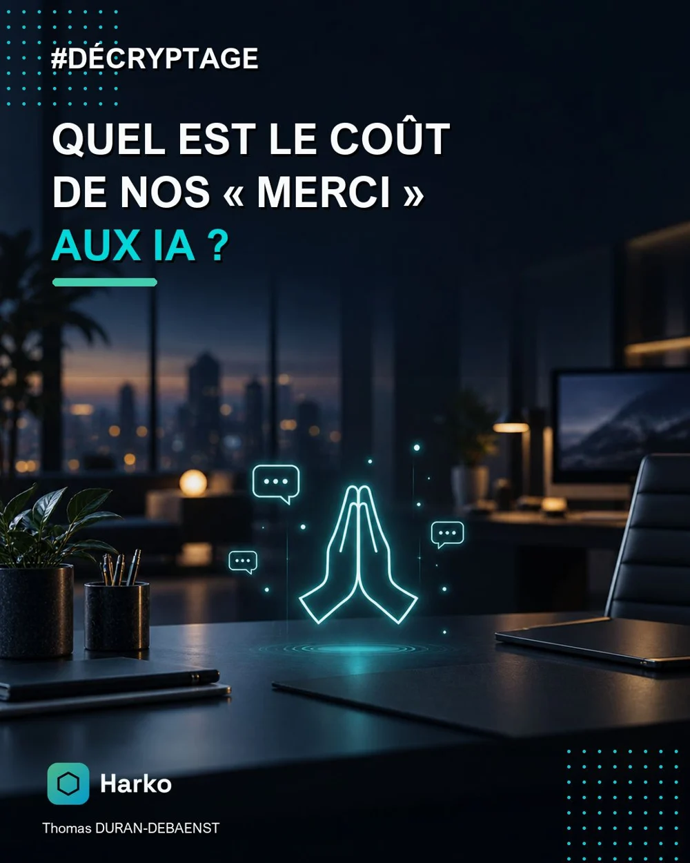 Visuel Harko : quel est le coût de nos merci aux IA ?